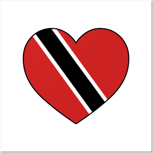 Heart - Trinidad and Tobago Posters and Art